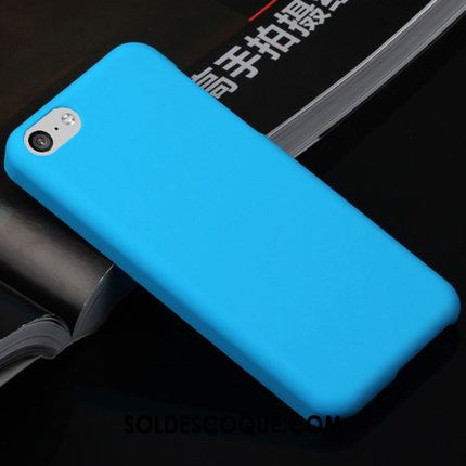Coque iPhone 5c Simple Couleur Unie Téléphone Portable Très Mince Protection En Ligne