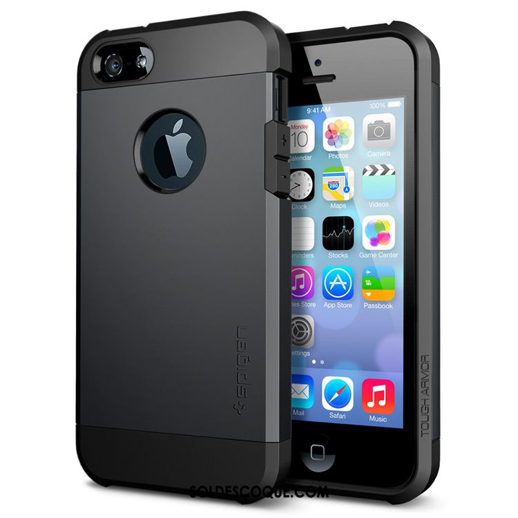 Coque iPhone 5c Téléphone Portable Argent Incassable Tout Compris Tendance En Ligne