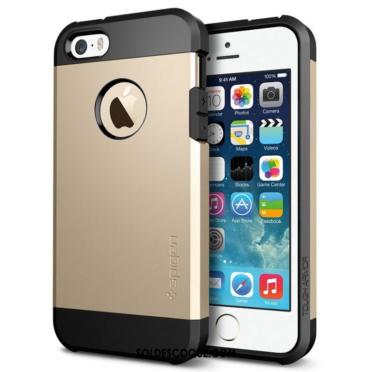 Coque iPhone 5c Téléphone Portable Argent Incassable Tout Compris Tendance En Ligne