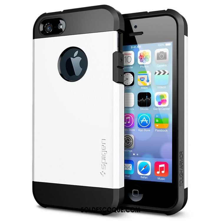 Coque iPhone 5c Téléphone Portable Argent Incassable Tout Compris Tendance En Ligne