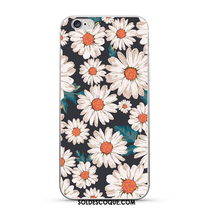 Coque iPhone 5c Téléphone Portable Floral Silicone Vert Protection Housse Pas Cher