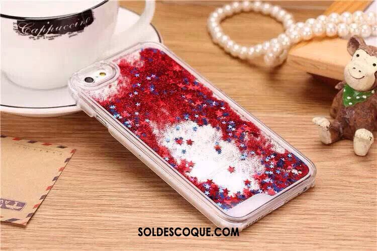 Coque iPhone 5c Étoile Téléphone Portable Liquide Jaune Tendance Soldes