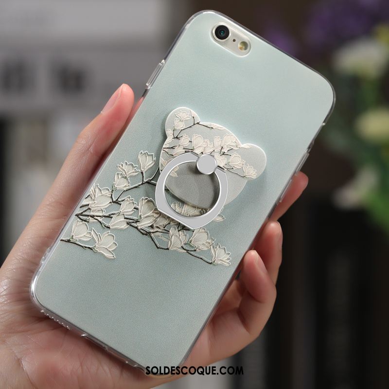 Coque iPhone 6 / 6s Charmant Fluide Doux Floral Téléphone Portable Protection France