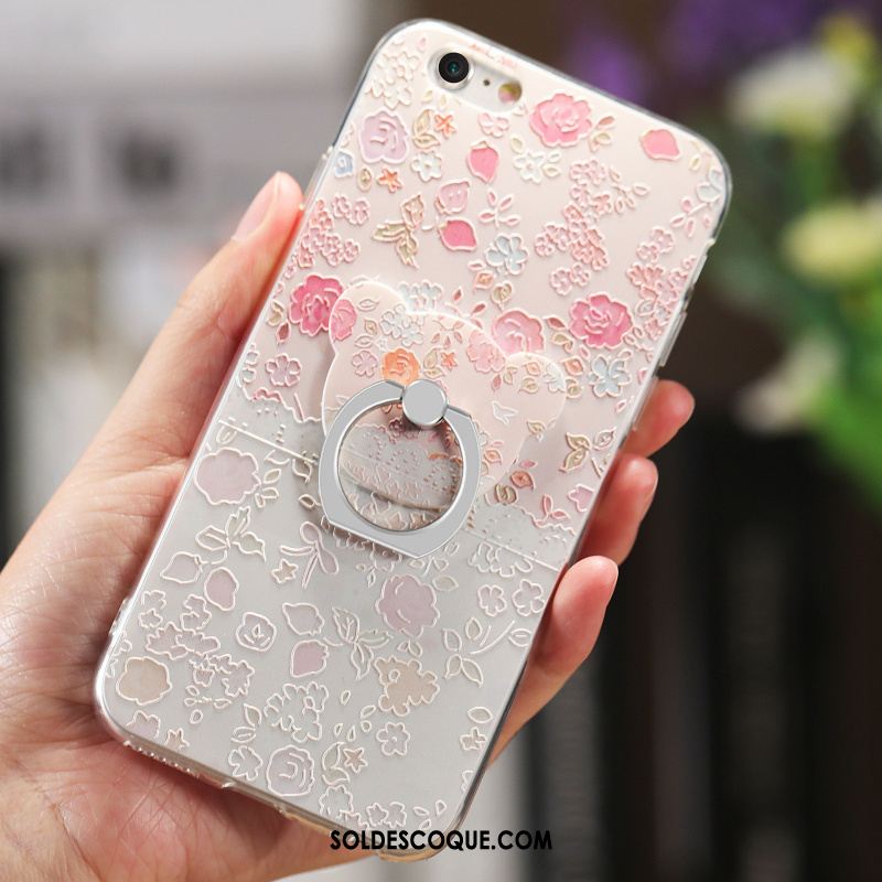 Coque iPhone 6 / 6s Charmant Fluide Doux Floral Téléphone Portable Protection France