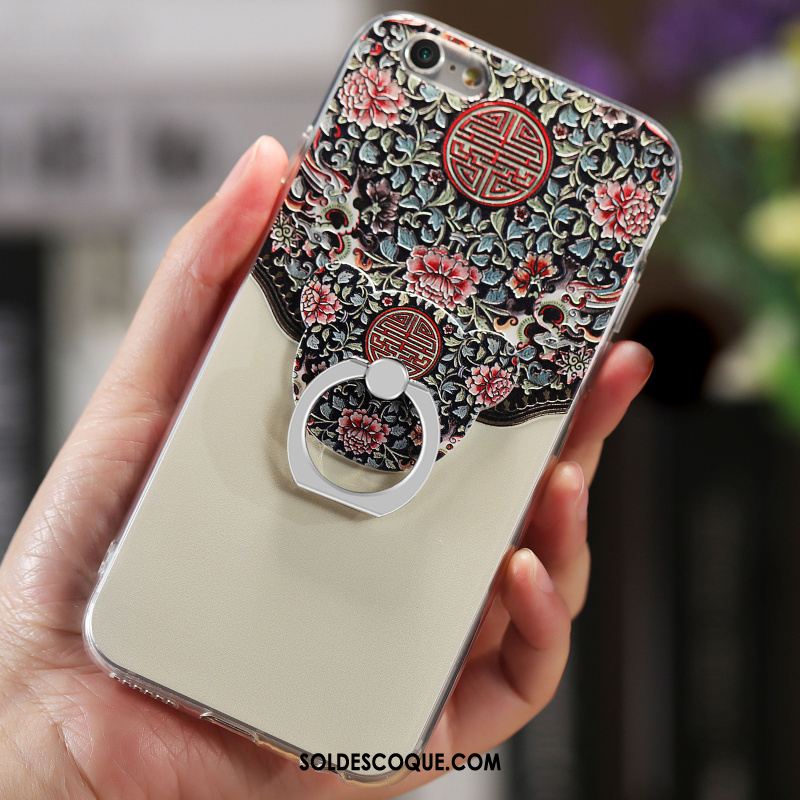 Coque iPhone 6 / 6s Charmant Fluide Doux Floral Téléphone Portable Protection France