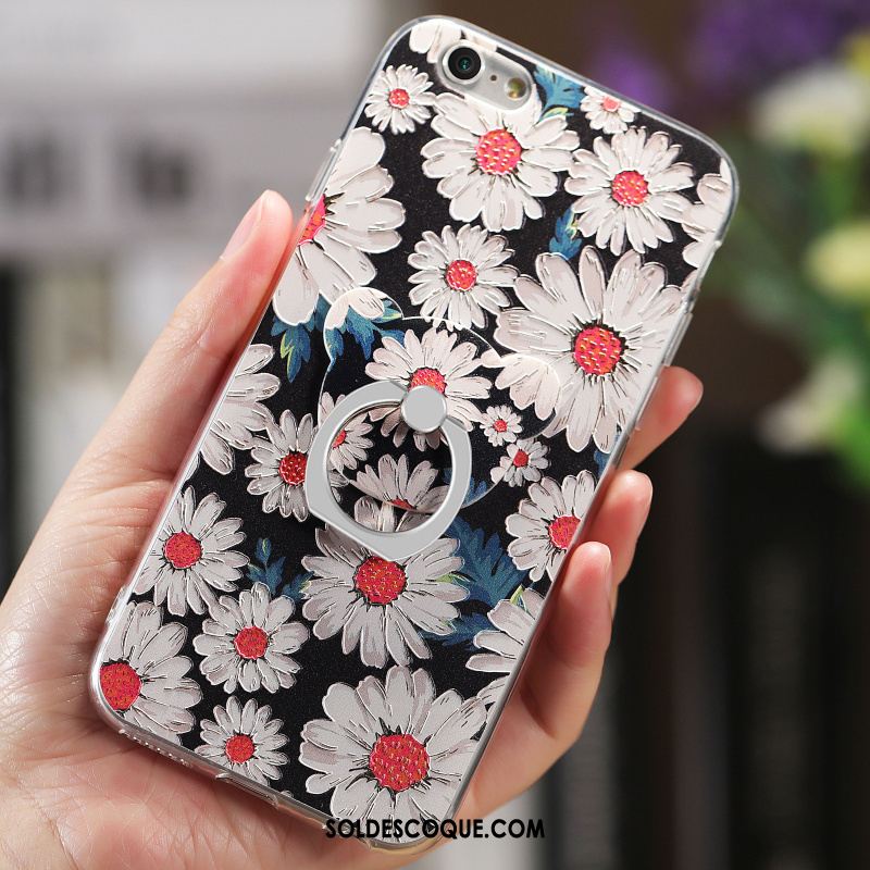Coque iPhone 6 / 6s Charmant Fluide Doux Floral Téléphone Portable Protection France