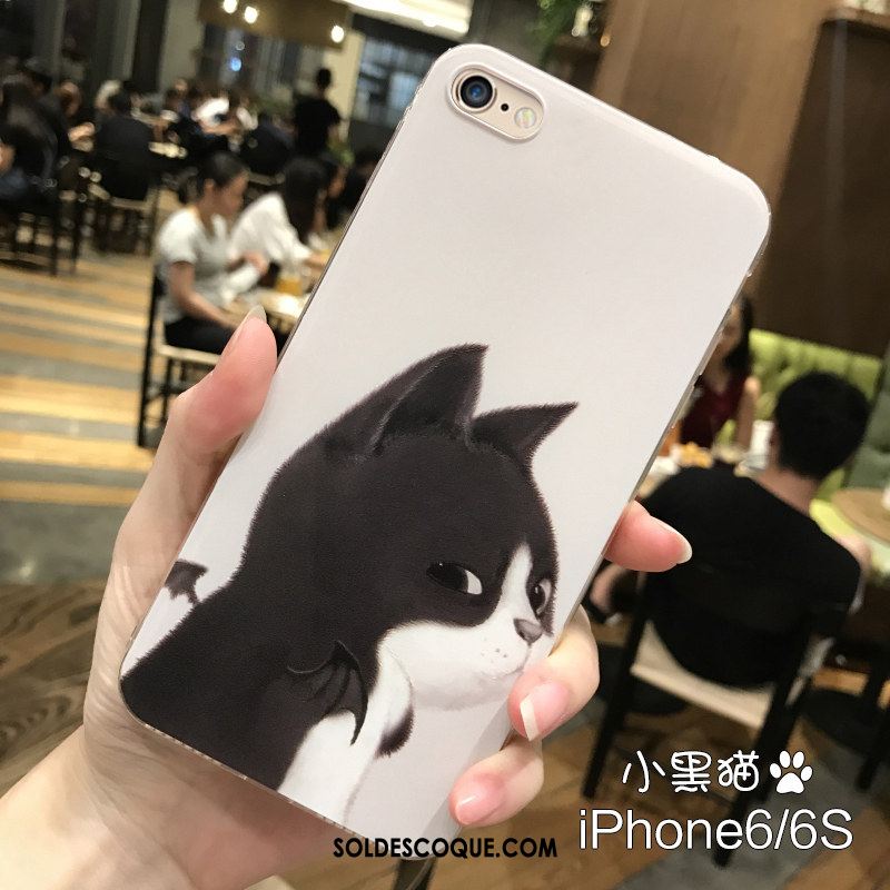 Coque iPhone 6 / 6s Chat Tout Compris Incassable Dessin Animé Petit En Ligne