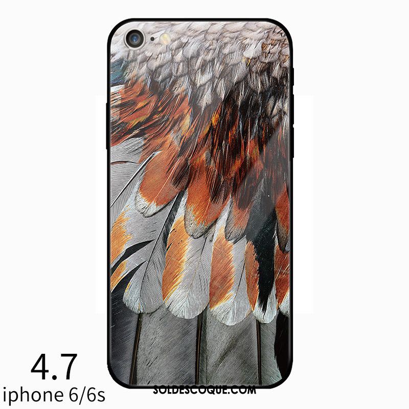 Coque iPhone 6 / 6s Créatif Personnalité Téléphone Portable Marque De Tendance Clair Housse En Ligne