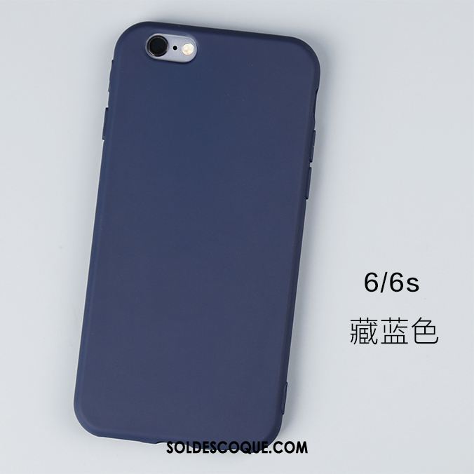 Coque iPhone 6 / 6s Fluide Doux Europe Vert Silicone Incassable Soldes