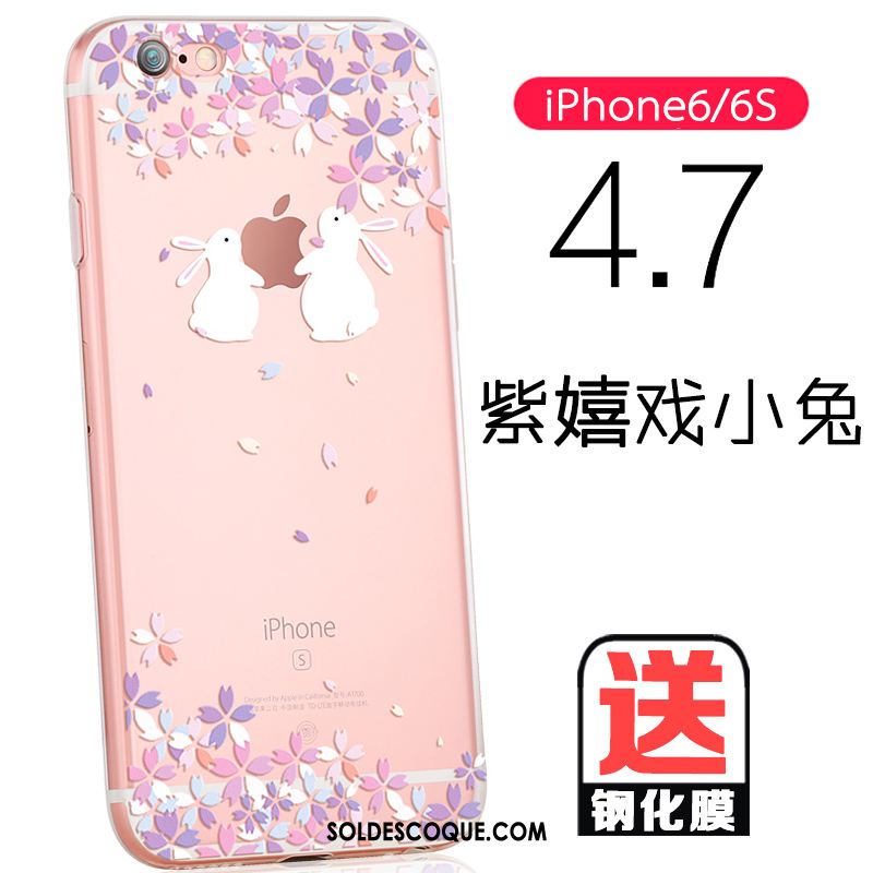 Coque iPhone 6 / 6s Frais Nouveau Charmant Silicone Transparent En Vente