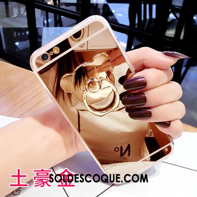 Coque iPhone 6 / 6s Nouveau Coque En Silicone Or Cou Suspendu Téléphone Portable Pas Cher