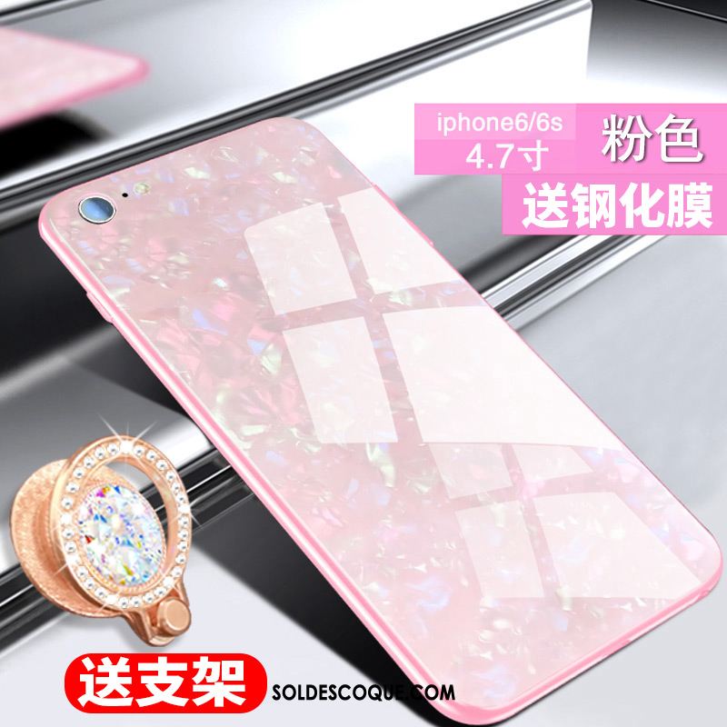 Coque iPhone 6 / 6s Nouveau Personnalité Rose Silicone Coquille Pas Cher