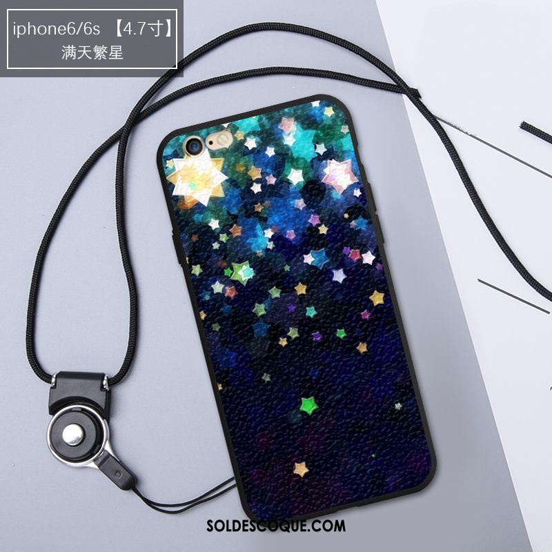 Coque iPhone 6 / 6s Ornements Suspendus Blanc Protection Sac Carte Téléphone Portable Pas Cher