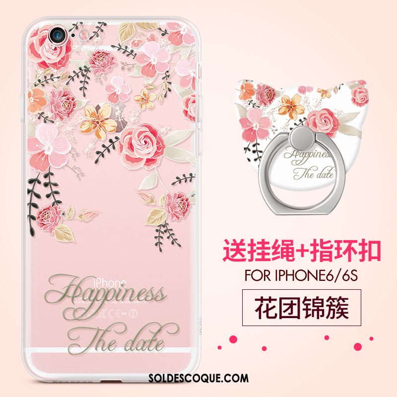 Coque iPhone 6 / 6s Ornements Suspendus Étui Protection Incassable Rose Pas Cher