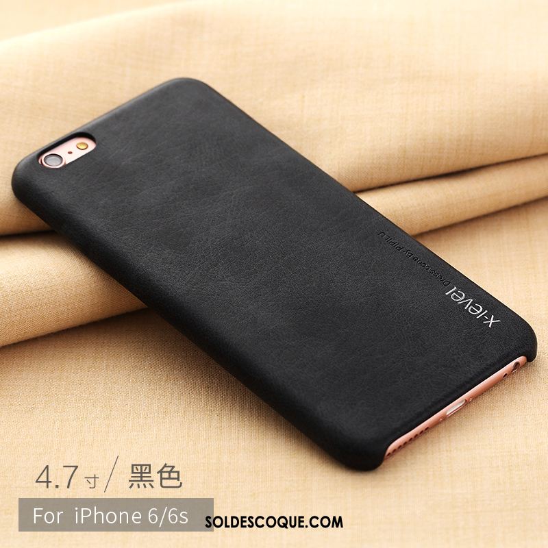 Coque iPhone 6 / 6s Personnalité Tendance Incassable Téléphone Portable Noir Pas Cher