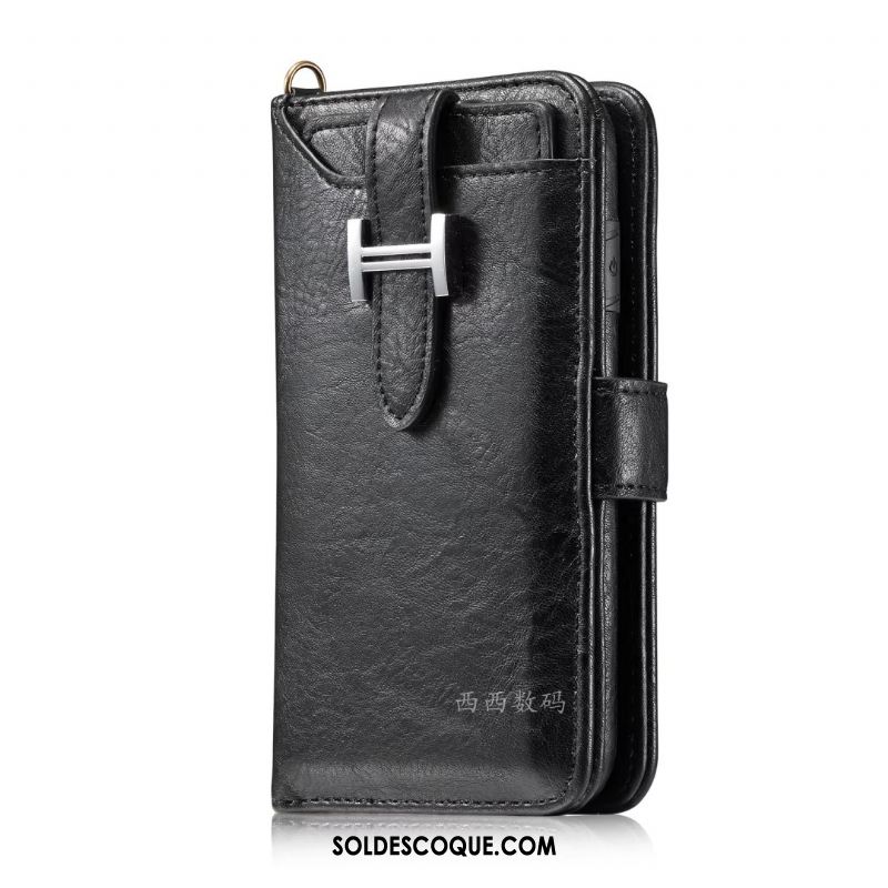 Coque iPhone 6 / 6s Plus Carte Ornements Suspendus Sac Carte Téléphone Portable Étui En Cuir En Vente