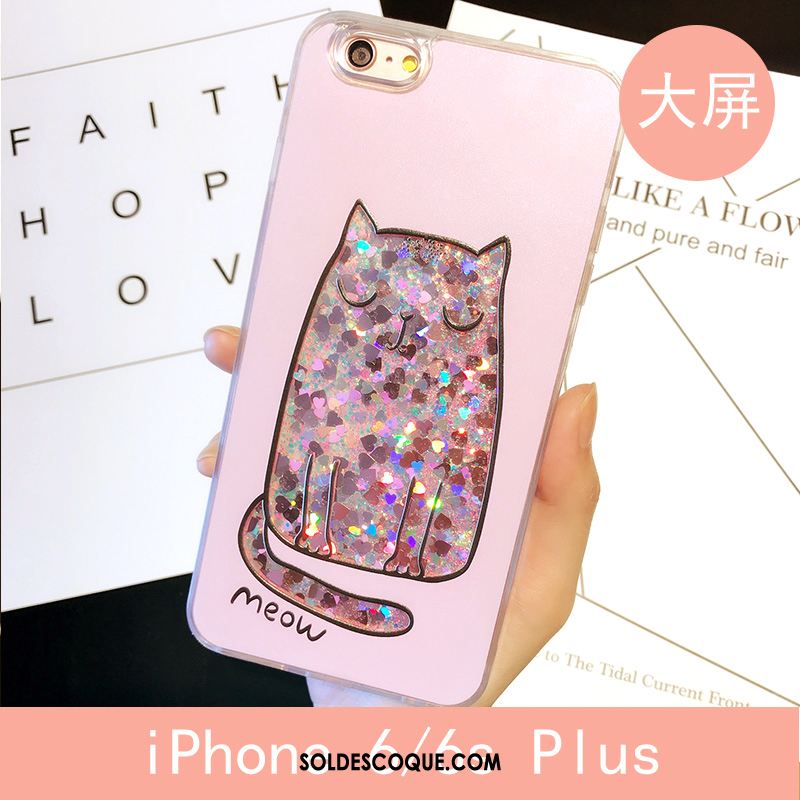 Coque iPhone 6 / 6s Plus Chat Tout Compris Charmant Quicksand Téléphone Portable En Ligne