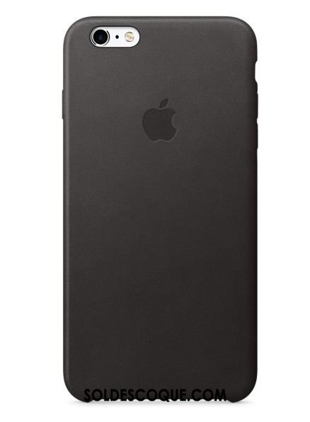 Coque iPhone 6 / 6s Plus Cuir Véritable Rouge Étui En Cuir Protection Naturel En Ligne