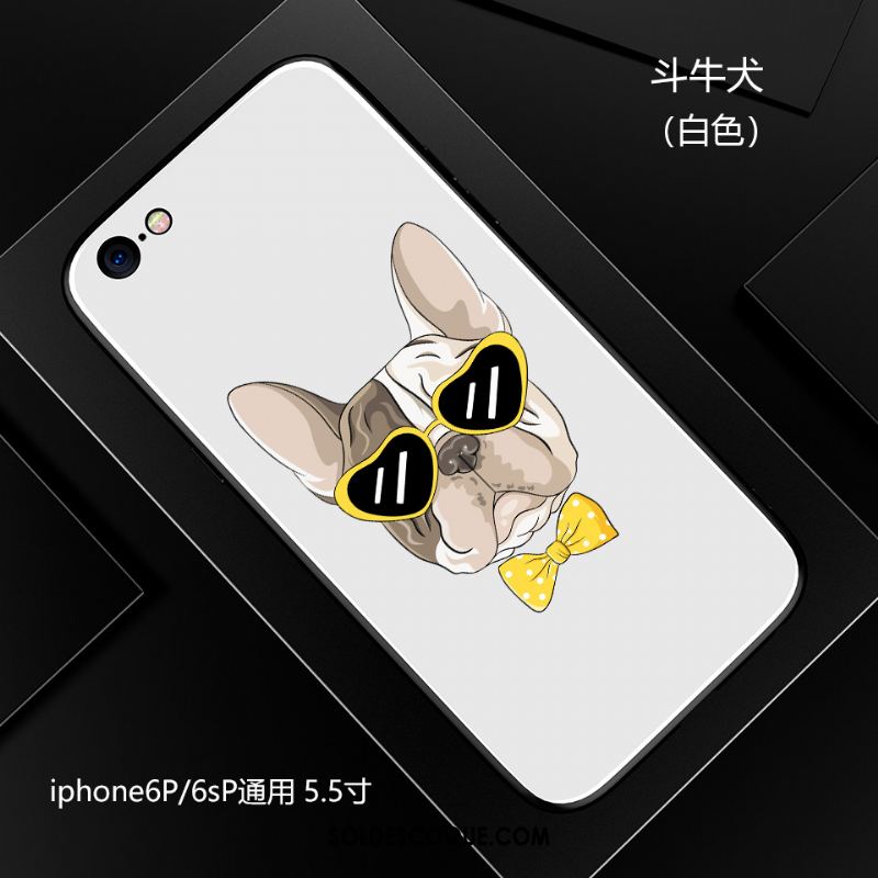 Coque iPhone 6 / 6s Plus Jaune Marque De Tendance Tout Compris Fluide Doux Dessin Animé Pas Cher