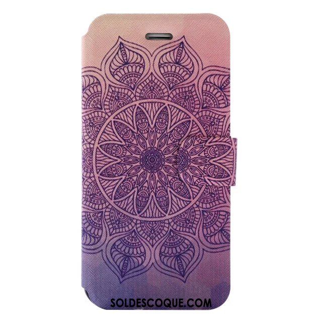 Coque iPhone 6 / 6s Plus Multicolore Dessin Animé Protection Clamshell Étui En Cuir Soldes