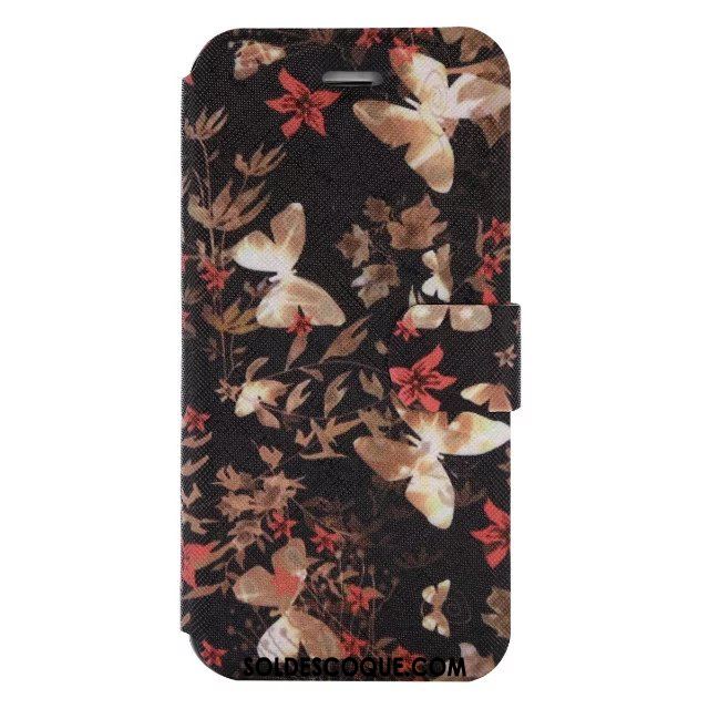 Coque iPhone 6 / 6s Plus Multicolore Dessin Animé Protection Clamshell Étui En Cuir Soldes