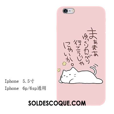 Coque iPhone 6 / 6s Plus Protection Chat Tout Compris Fluide Doux Téléphone Portable Soldes