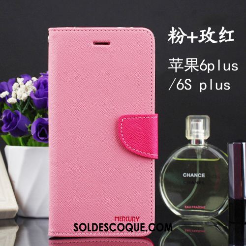 Coque iPhone 6 / 6s Plus Protection Incassable Ornements Suspendus Étui En Cuir Fluide Doux Soldes