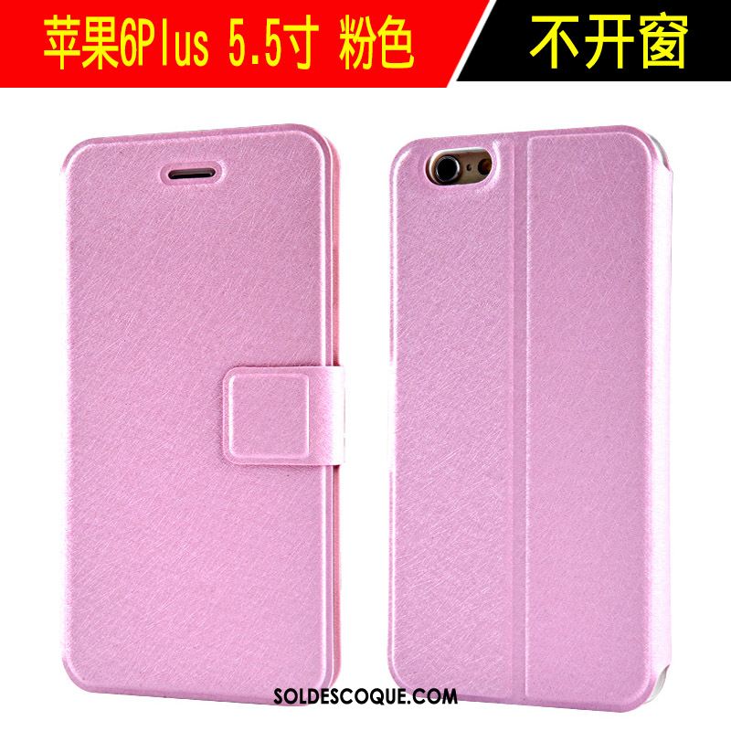 Coque iPhone 6 / 6s Plus Protection Téléphone Portable Tout Compris Clamshell Étui En Cuir Pas Cher