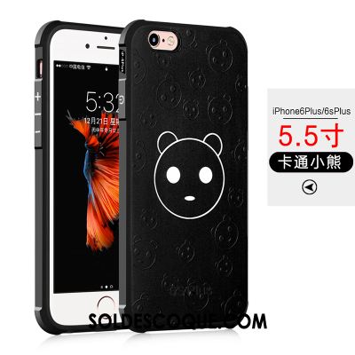 Coque iPhone 6 / 6s Plus Téléphone Portable Fluide Doux Dessin Animé Tout Compris Incassable Pas Cher