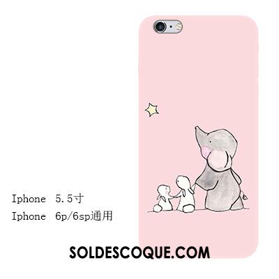 Coque iPhone 6 / 6s Plus Téléphone Portable Silicone Tout Compris Fluide Doux Ornements Suspendus En Vente