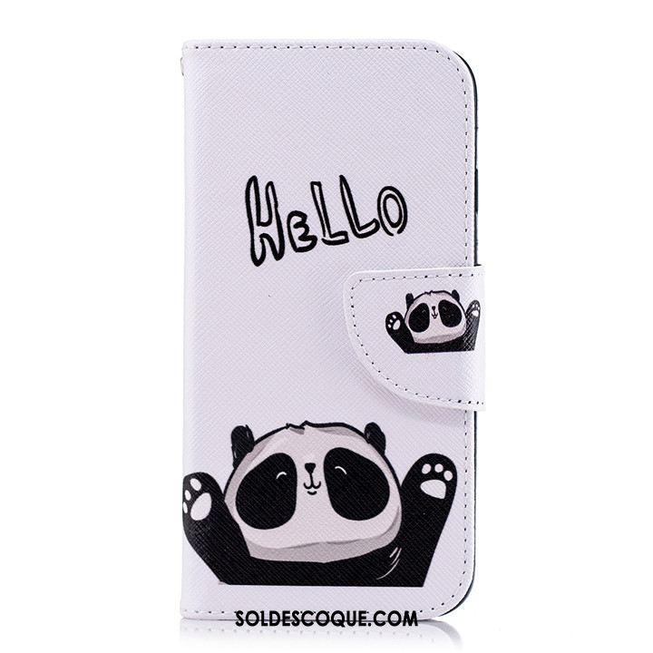 Coque iPhone 6 / 6s Protection Noir Téléphone Portable Étui En Cuir Fluide Doux En Ligne