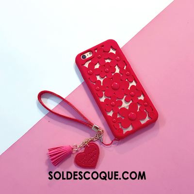 Coque iPhone 6 / 6s Protection Étui Téléphone Portable Fleur Silicone En Ligne