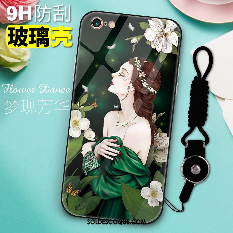 Coque iPhone 6 / 6s Silicone Téléphone Portable Vert Légère Nouveau En Ligne