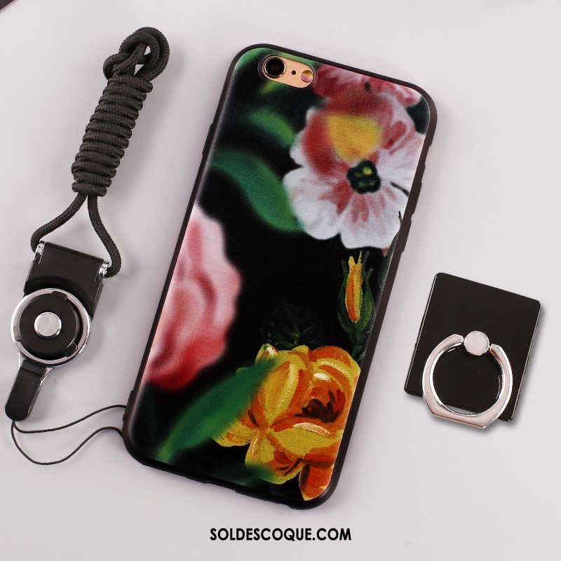 Coque iPhone 6 / 6s Tendance Ornements Suspendus Anneau Étui Rose En Vente