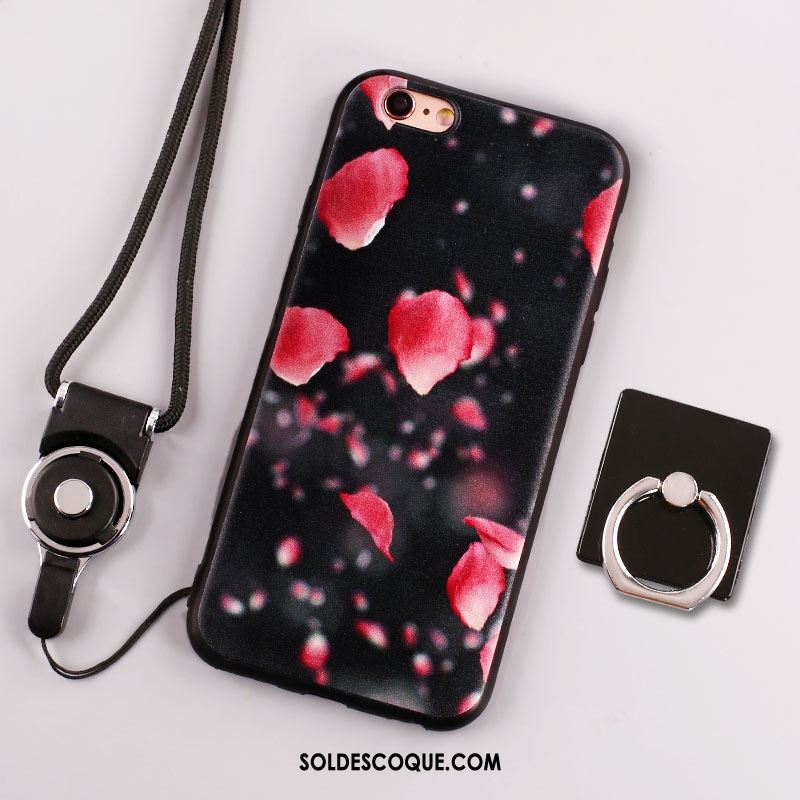 Coque iPhone 6 / 6s Tendance Ornements Suspendus Anneau Étui Rose En Vente