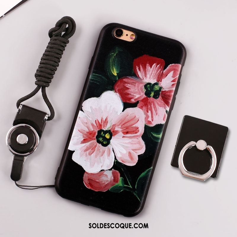 Coque iPhone 6 / 6s Tendance Ornements Suspendus Anneau Étui Rose En Vente