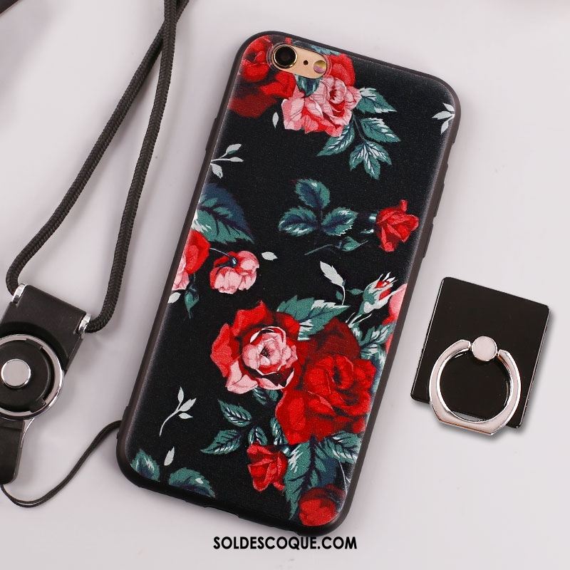 Coque iPhone 6 / 6s Tendance Ornements Suspendus Anneau Étui Rose En Vente