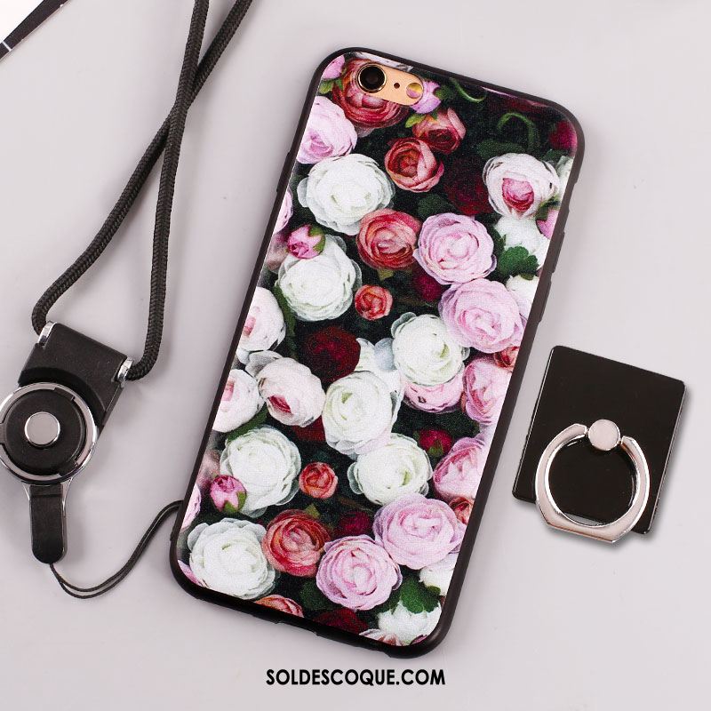 Coque iPhone 6 / 6s Tendance Ornements Suspendus Anneau Étui Rose En Vente