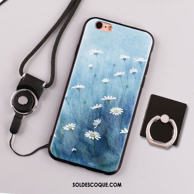 Coque iPhone 6 / 6s Tendance Ornements Suspendus Anneau Étui Rose En Vente