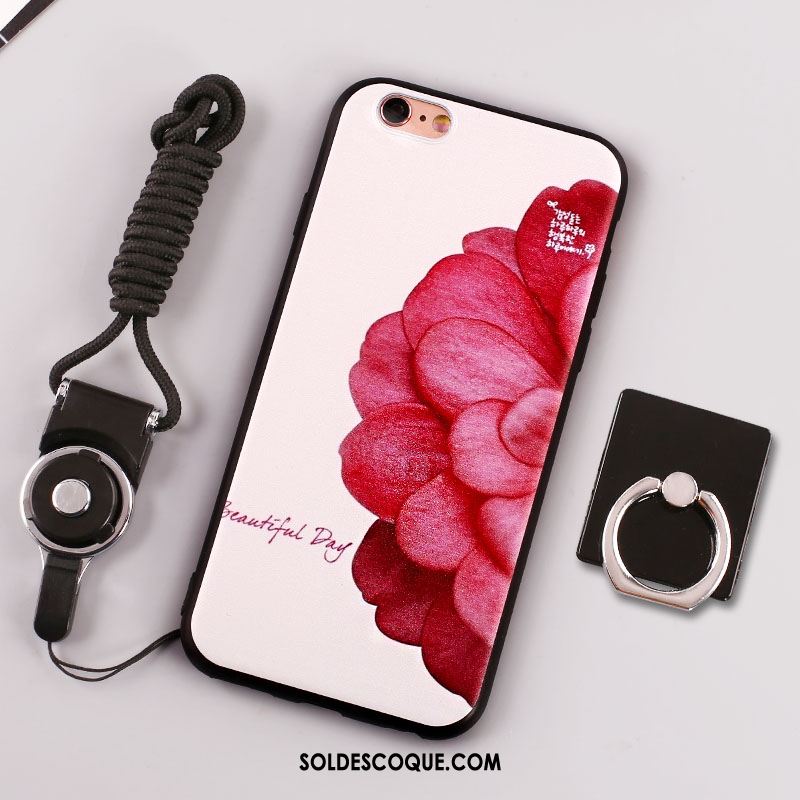 Coque iPhone 6 / 6s Tendance Ornements Suspendus Anneau Étui Rose En Vente