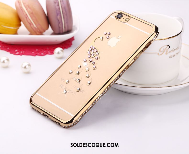 Coque iPhone 6 / 6s Tout Compris Strass Fluide Doux Incassable Élégant France