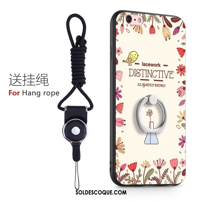 Coque iPhone 6 / 6s Téléphone Portable Ornements Suspendus Créatif Rose Difficile En Vente