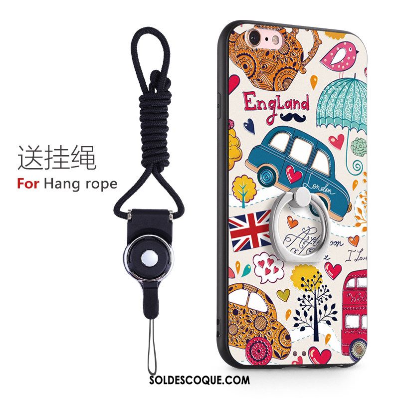 Coque iPhone 6 / 6s Téléphone Portable Ornements Suspendus Créatif Rose Difficile En Vente