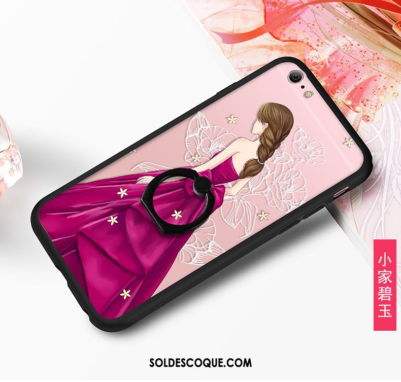 Coque iPhone 6 / 6s Téléphone Portable Tout Compris Silicone Violet Créatif France