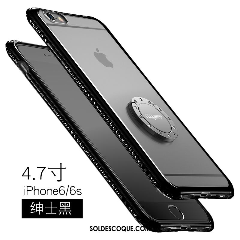 Coque iPhone 6 / 6s Téléphone Portable Étui Support Transparent Incassable Pas Cher