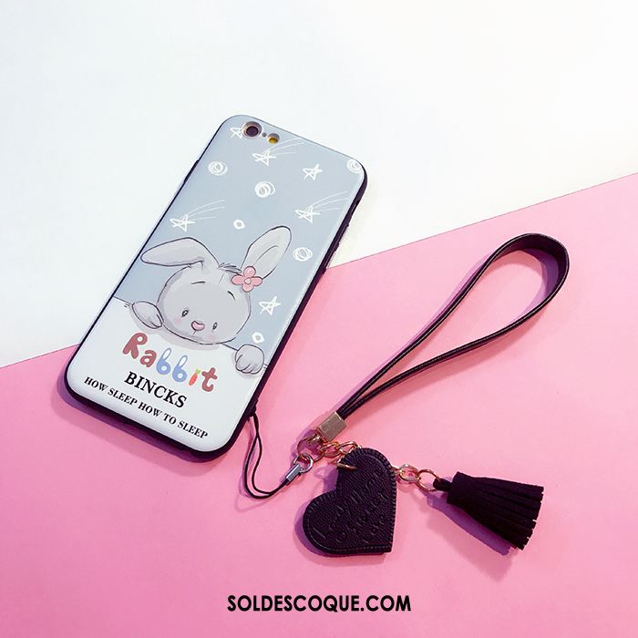 Coque iPhone 6 / 6s Étui Ornements Suspendus Téléphone Portable Silicone Dessin Animé Housse Pas Cher