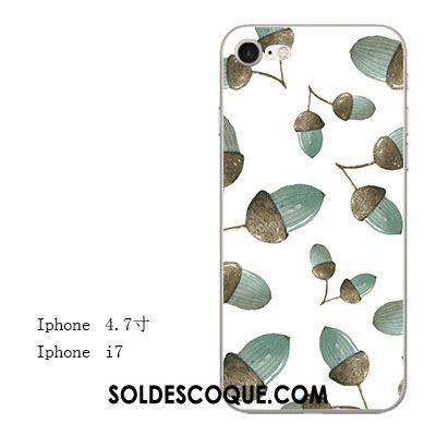 Coque iPhone 7 Incassable Tout Compris Fluide Doux Frais Gaufrage En Vente