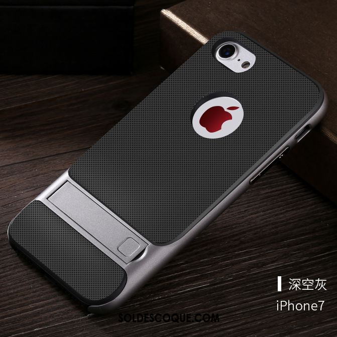 Coque iPhone 7 Incassable Tout Compris Téléphone Portable Support Simple Pas Cher