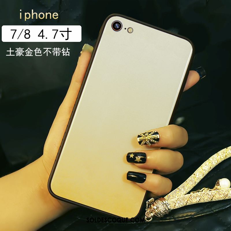 Coque iPhone 7 Personnalité Bracelet Créatif Strass Marque De Tendance En Ligne