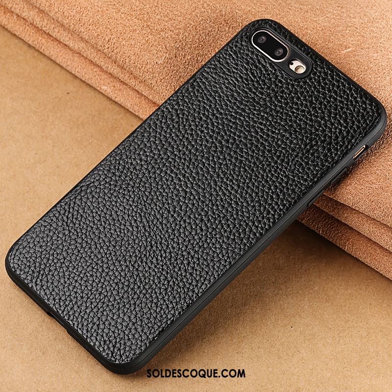 Coque iPhone 7 Plus Incassable Créatif Luxe Étui En Cuir Tout Compris Pas Cher